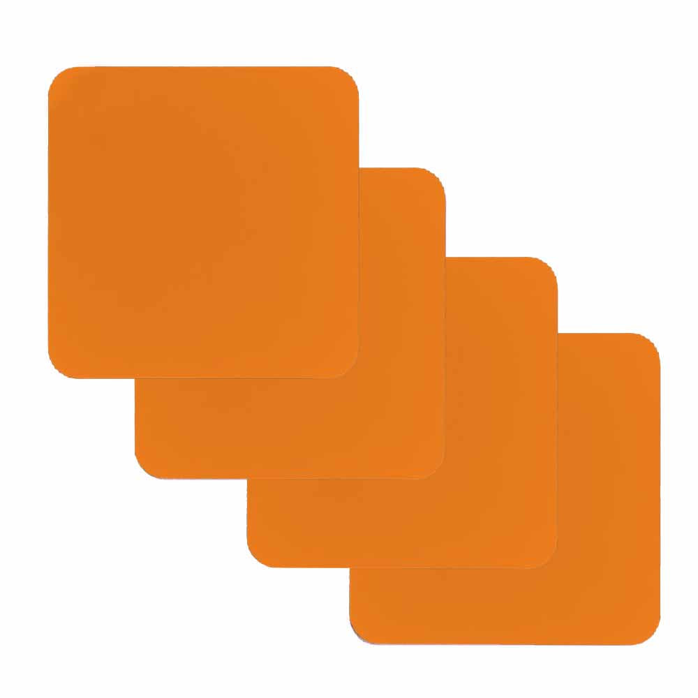 Solid Color Coasters - Set of Four