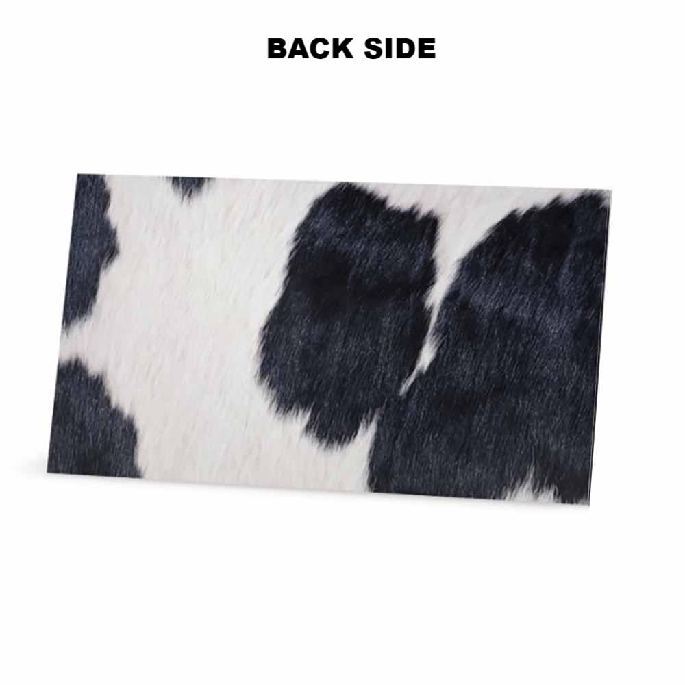 Cow Print Place Cards - Tent Style