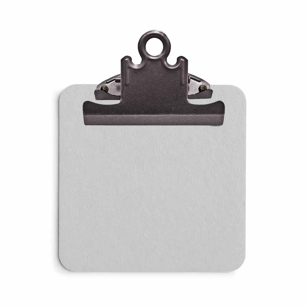 Sticky Note Clipboard - Gray