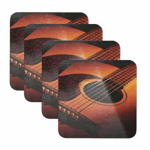 Guitar Coaster Set