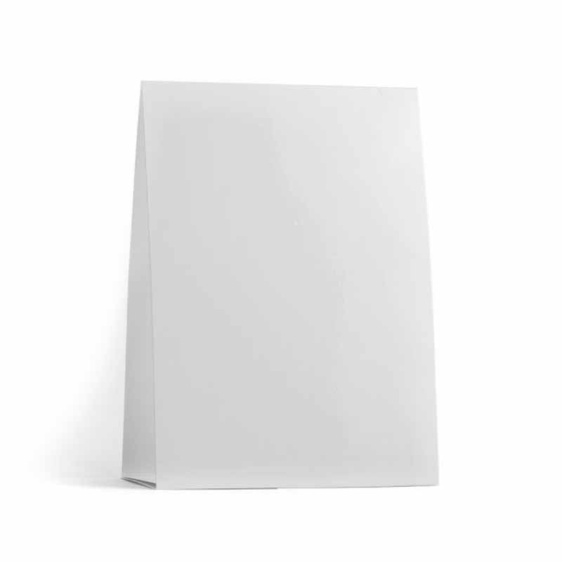 paper name tents Light Gray Table Tent Cards – Stationery Creations ®