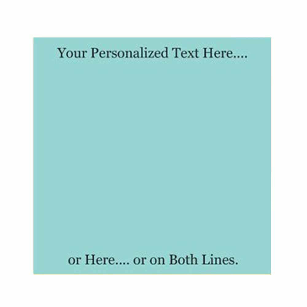 Misty Blue Post-It® Sticky Notes - Blank or Personalized