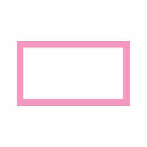 Pink Place Cards - Flat Style