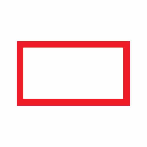 Red Place Cards - Flat Style