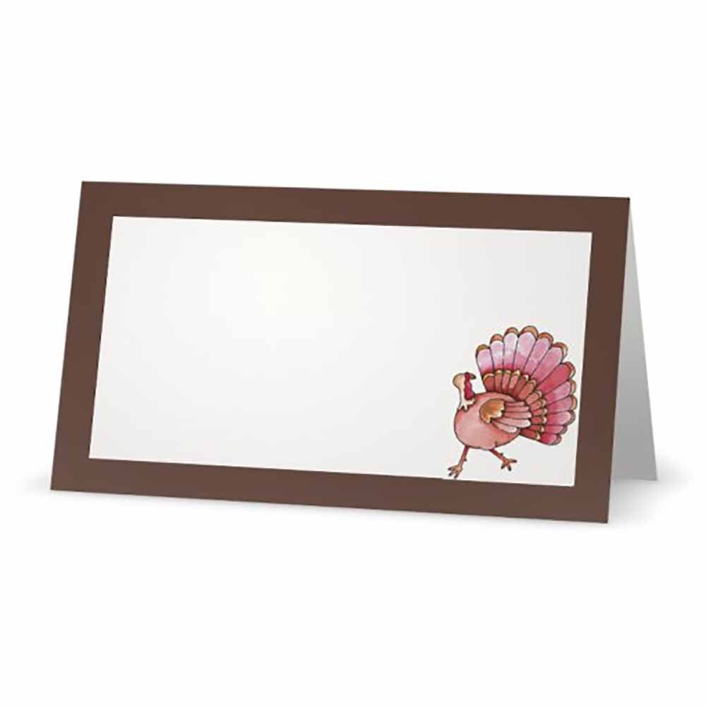 Turkey Place Cards - Tent Style