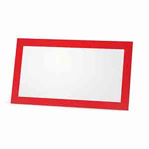 Red Place Card