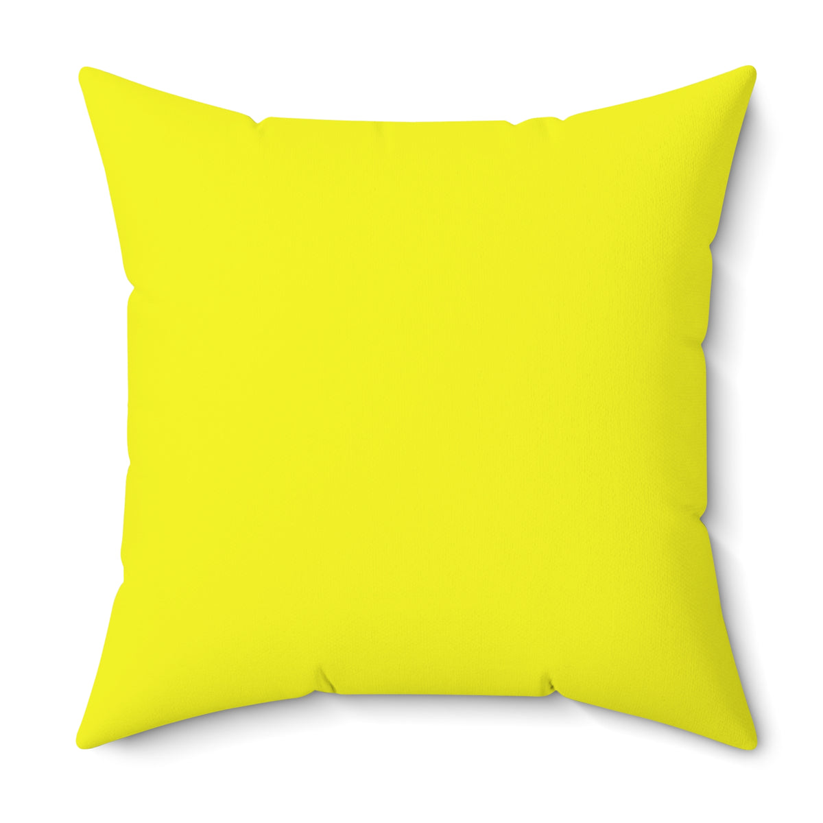 Yellow Square Pillow