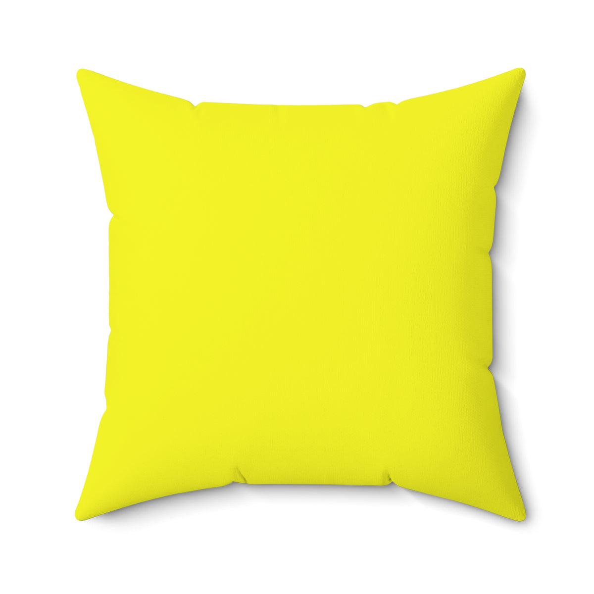 Yellow Square Pillow
