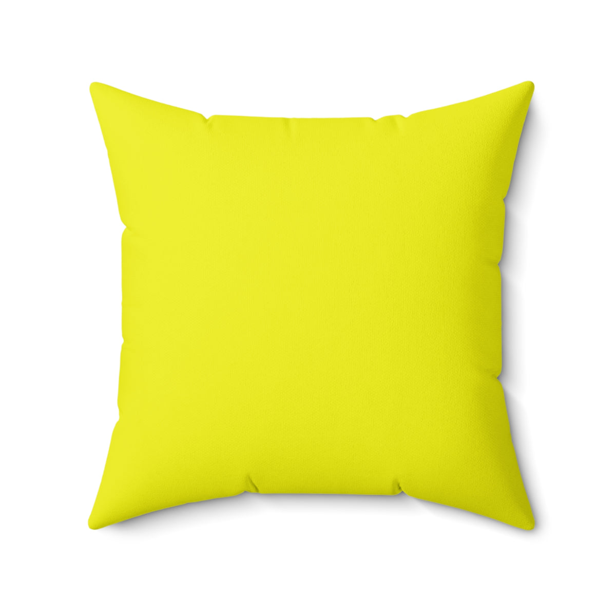 Yellow Square Pillow
