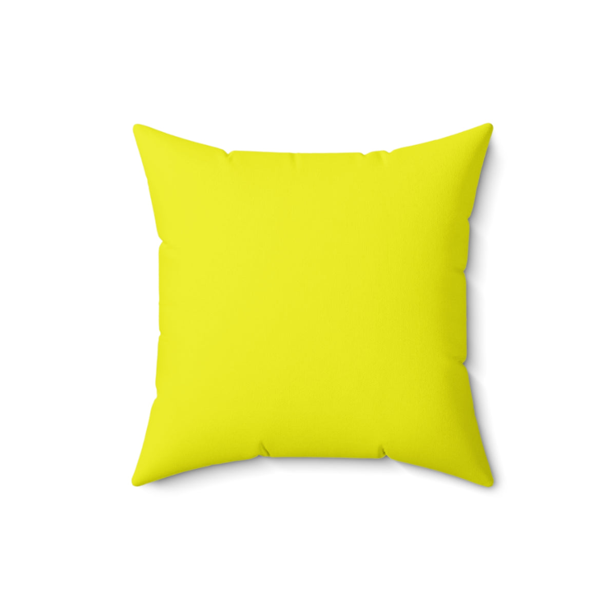 Yellow Square Pillow