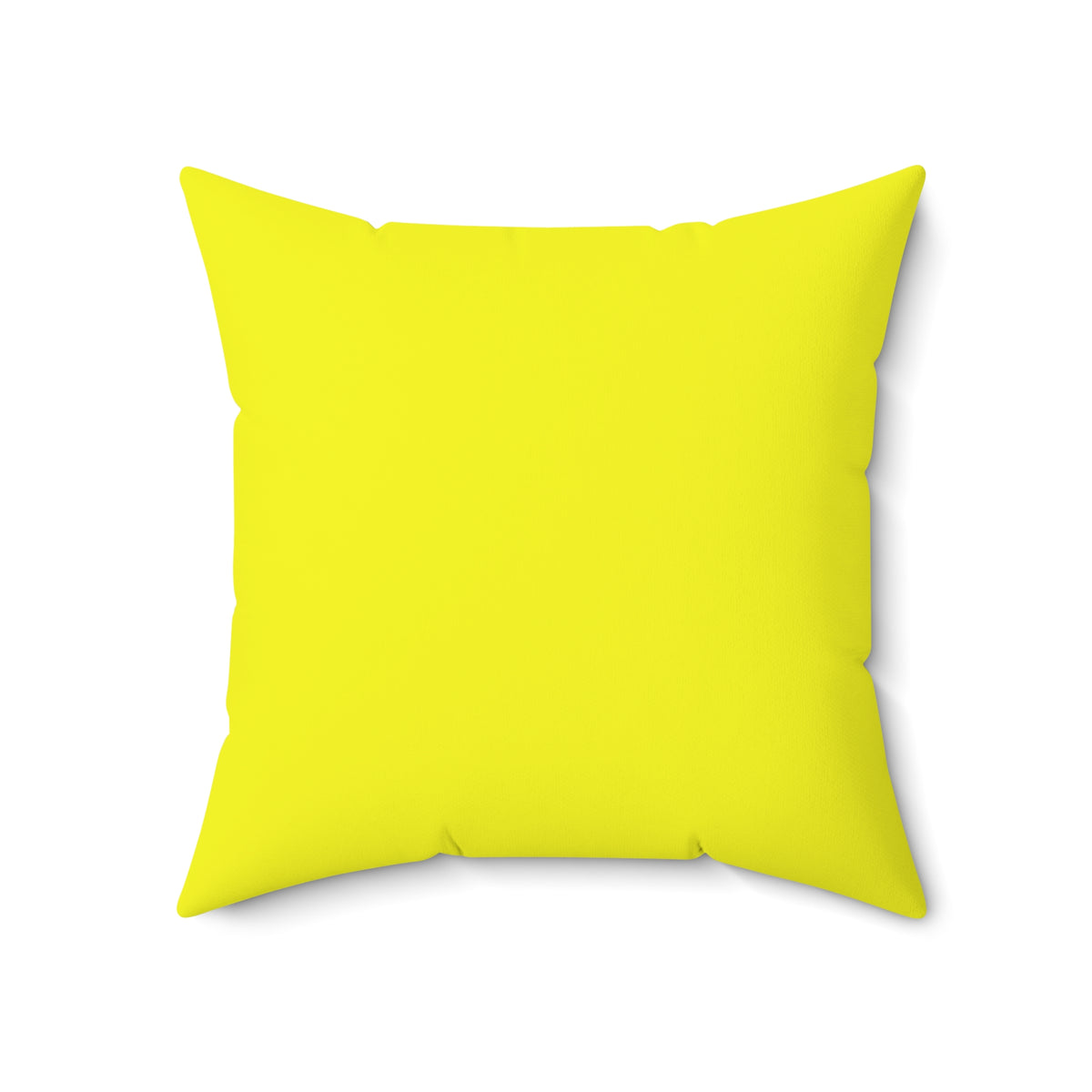 Yellow Square Pillow