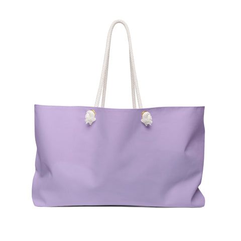 Weekender Tote Bag in Lavender