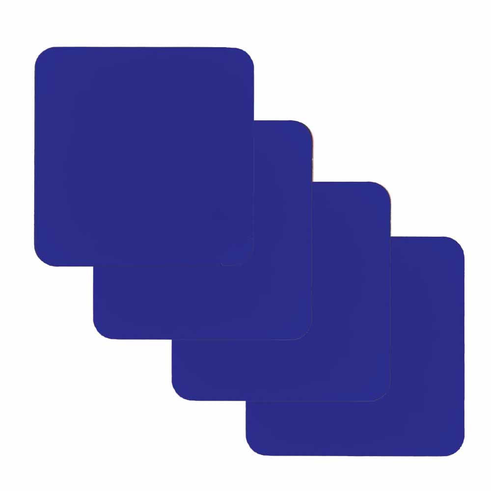 Solid Color Coasters - Set of Four