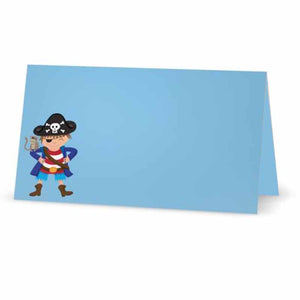 Pirate Boy Blue Place Cards