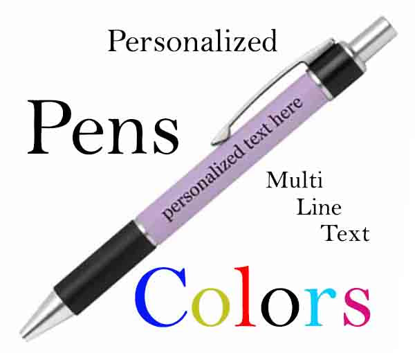 Personalized pens