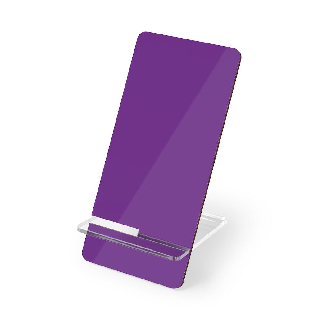 Purple Mobile Smartphone Display Stand Holder