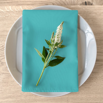 Misty Blue Fabric Napkins