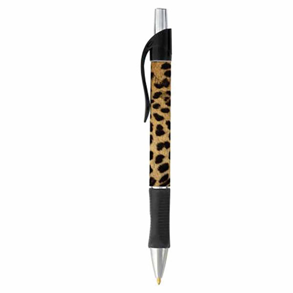 Cheetah Animal Print Ballpoint Pen - SELECT INK COLOR