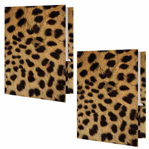Cheetah Print Folder - Set of 2