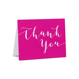 Thank You Blank Note Card Set - Boxed