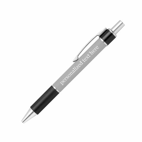 Gray Pen - Blank or Personalized