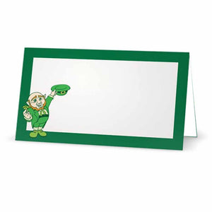 Leprechaun Green Place Cards