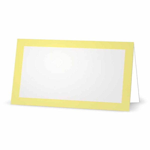 Lemon Yellow Place Cards