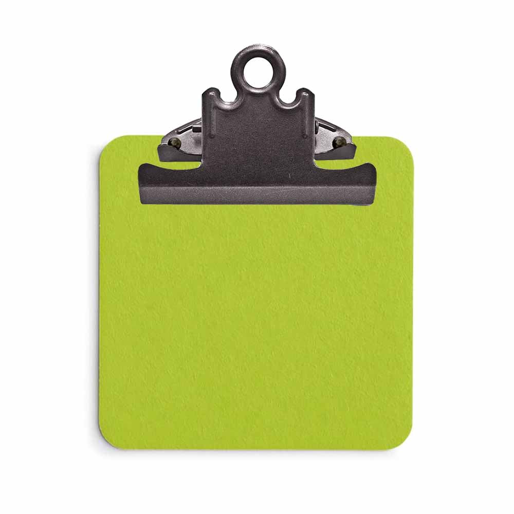 Sticky Note Clipboard - Lime