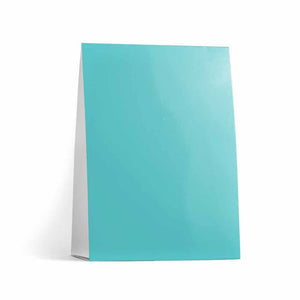 Misty Blue Table Tent Cards