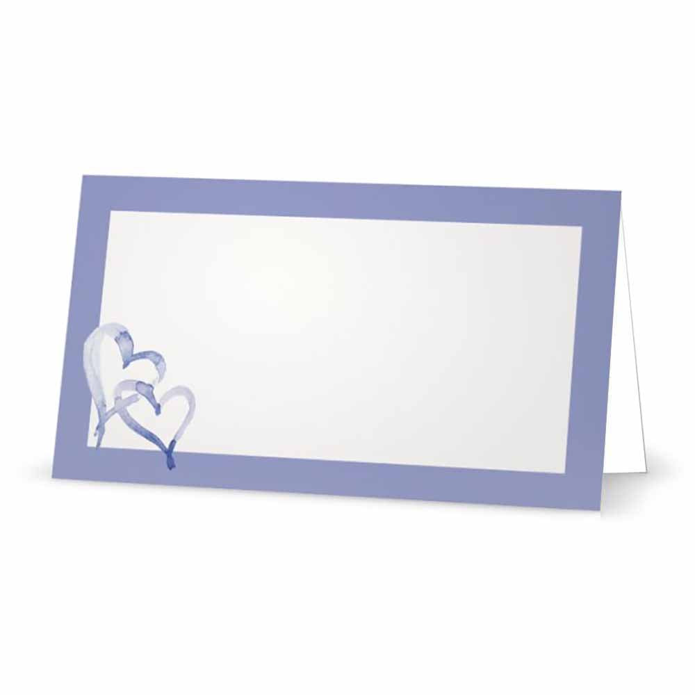 Open Hearts Place Cards - Tent Style