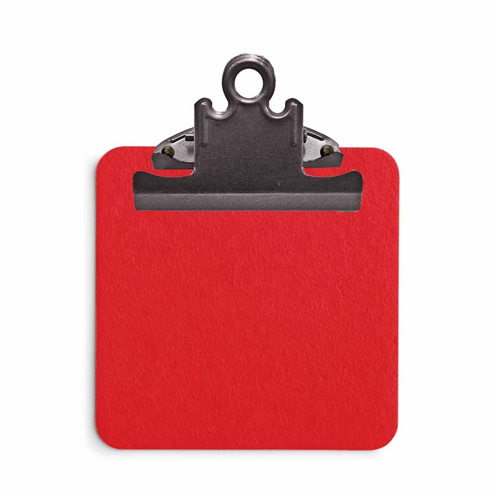 Sticky Note Clipboard - Red