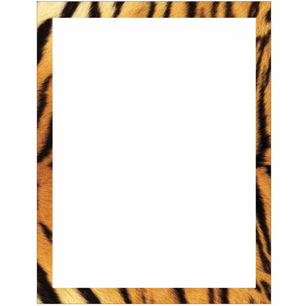 Tiger Print Letter Paper - Select Design