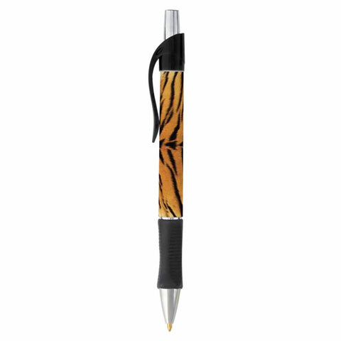Tiger Animal Print Ballpoint Pen - SELECT INK COLOR