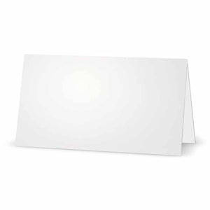 White place cards blank