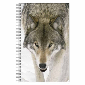 Wolf Face Journal Notebook