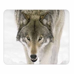 Wolf Face Mouse Pad