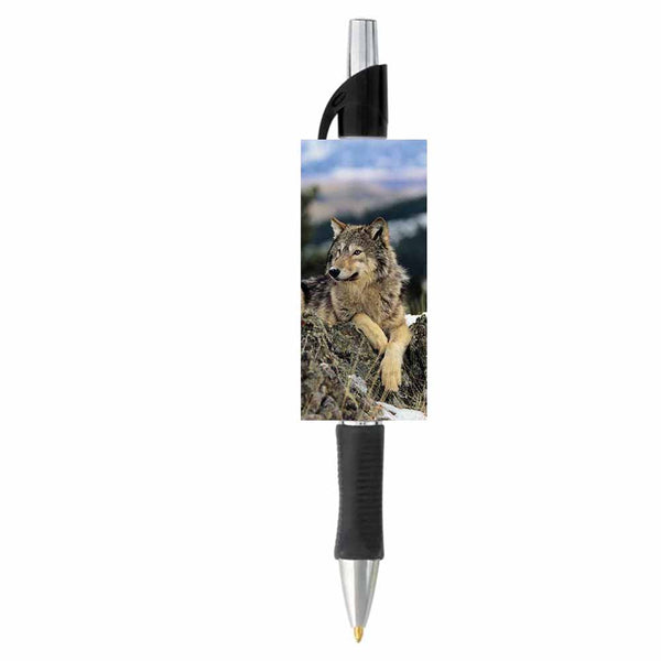 Wolf on Rocks Pen