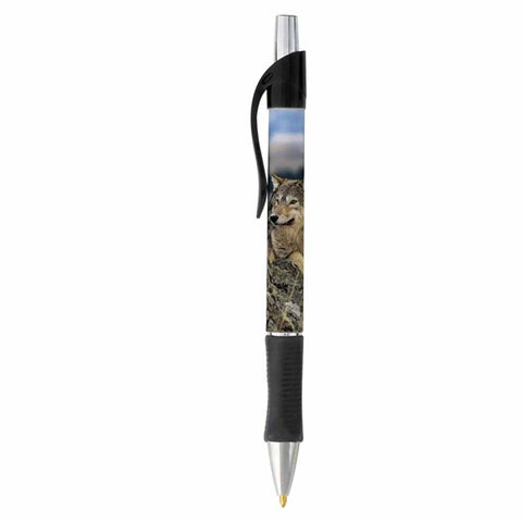 Wolf on Rocks Ballpoint Pen