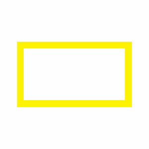 Yellow Place Cards - Flat Style