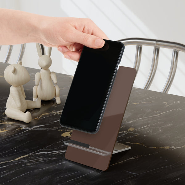 Brown Mobile Smartphone Display Stand Holder