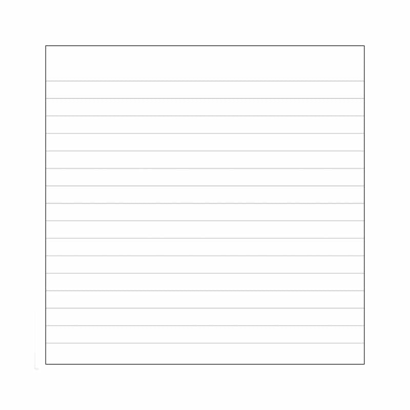 Sticky Notes with Lines - Set of 3 - Blank or Personalized – Stationery ...